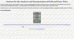 Desktop Screenshot of folkandfairy.org